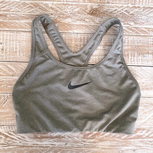 π€π€ Nike Dri-fit Gray Sports Braπ€π€~small - Picture 1 of 6